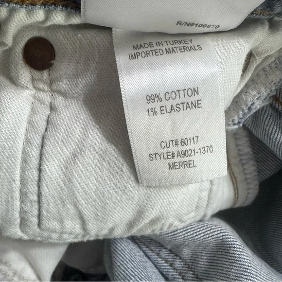 Agolde Merrel Light Blue Denim Jeans size 27 - Picture 8 of 8